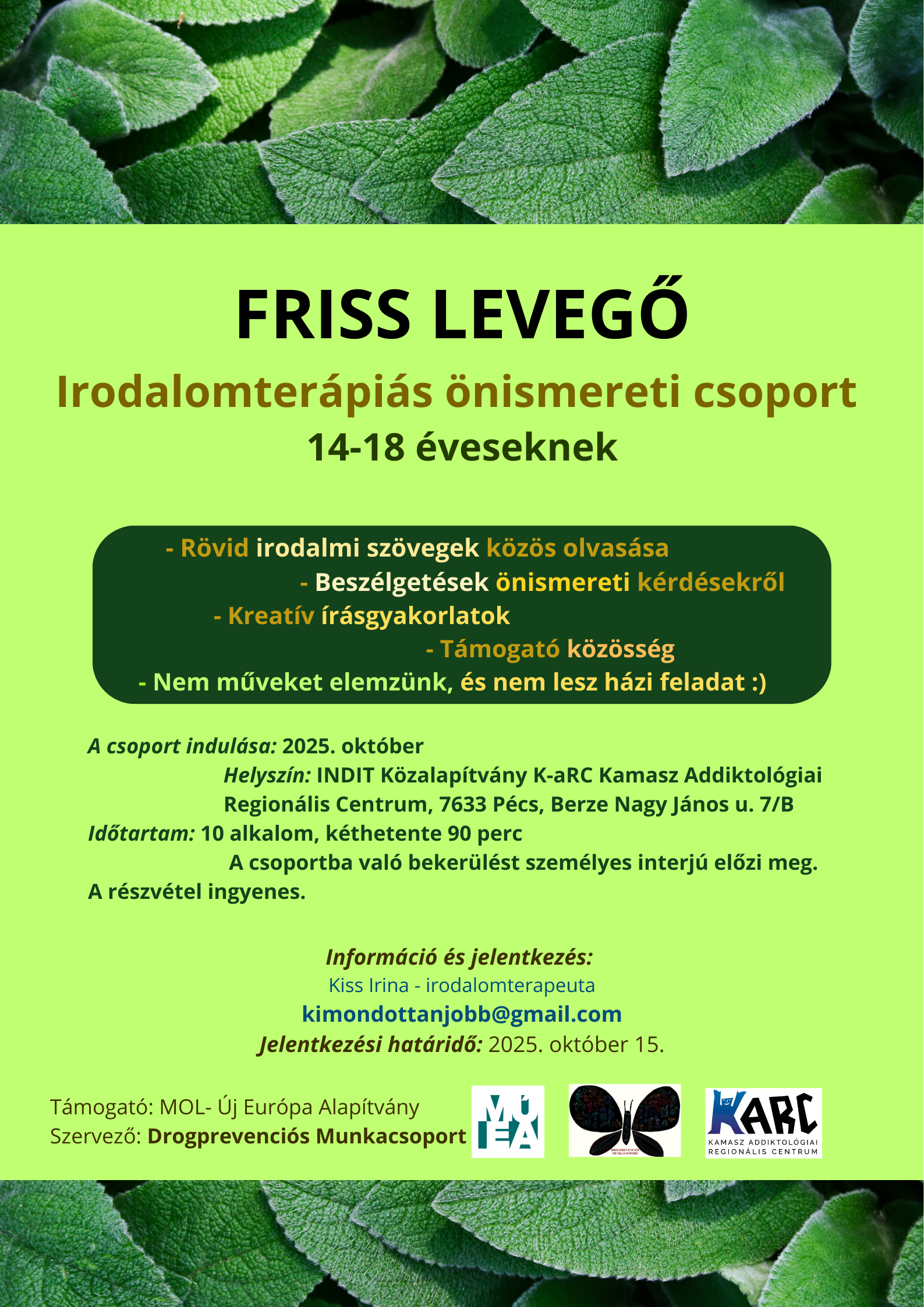 friss levego plakat